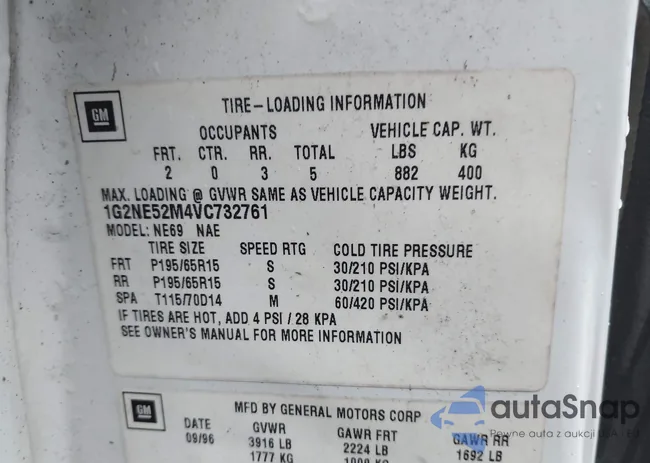 1G2NE52M4VC732761: 43297498