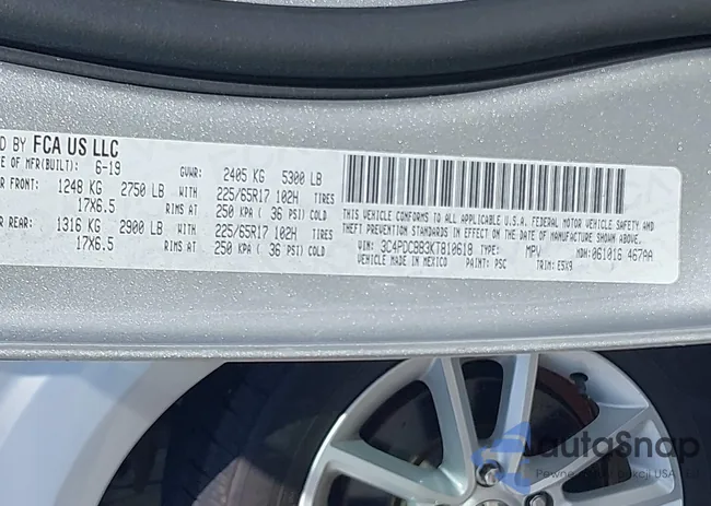 3C4PDCBB3KT810618: 43297629