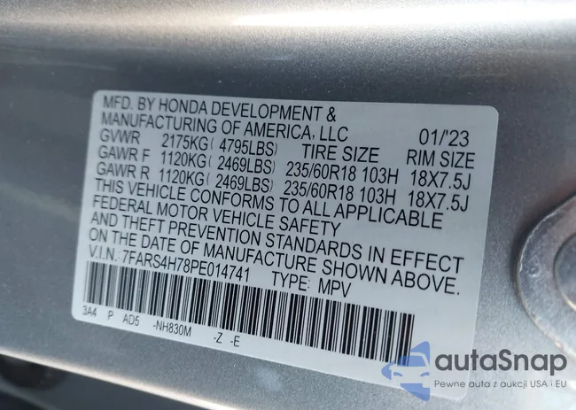 7FARS4H78PE014741: 43298850