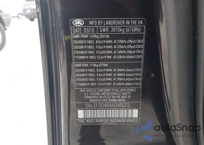 SALSFD5AA245073: 43299028