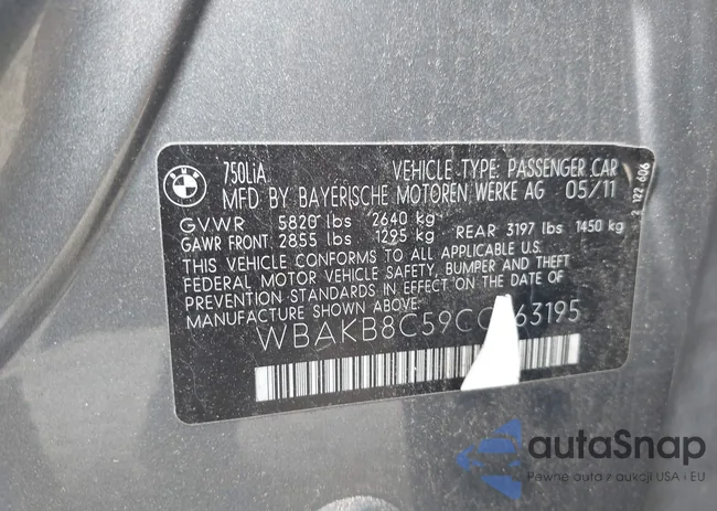 WBAKB8C59CC963195: 43299374