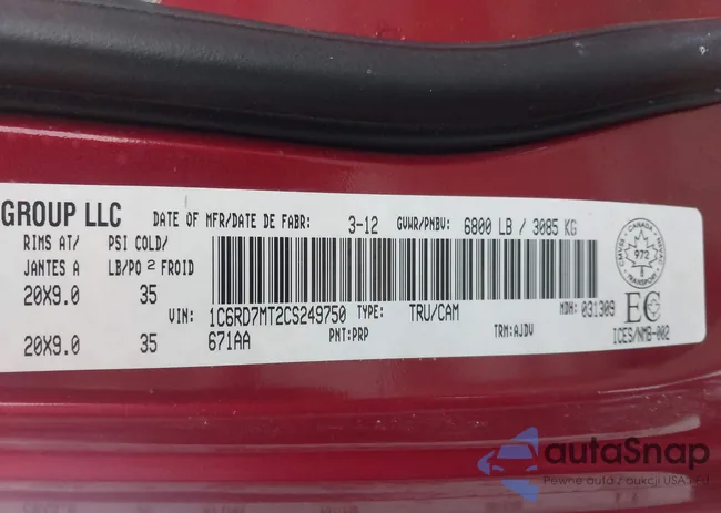 1C6RD7MT2CS249750: 43298648