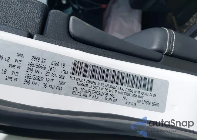 1C4RJFCG2HC942478: 43300072