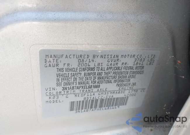 3N1AB7APXEL681669: 43300090