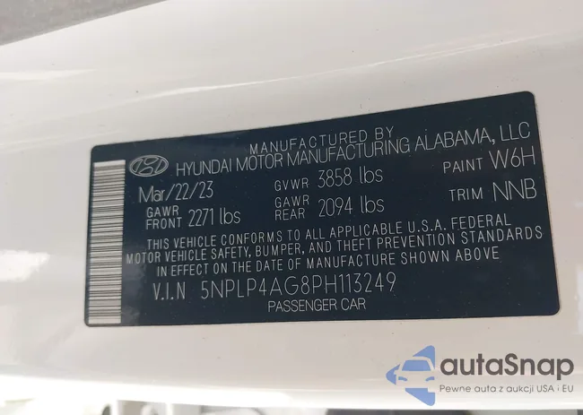 5NPLP4AG8PH113249: 43299523