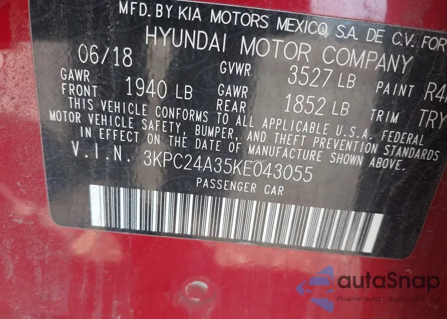 3KPC24A35KE043055: 43299660