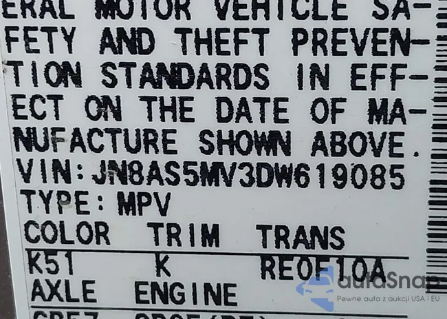 JN8AS5MV3DW619085: 43299761