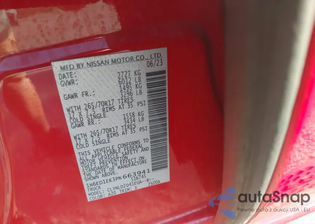 1N6ED1EK3PN663941: 43301064