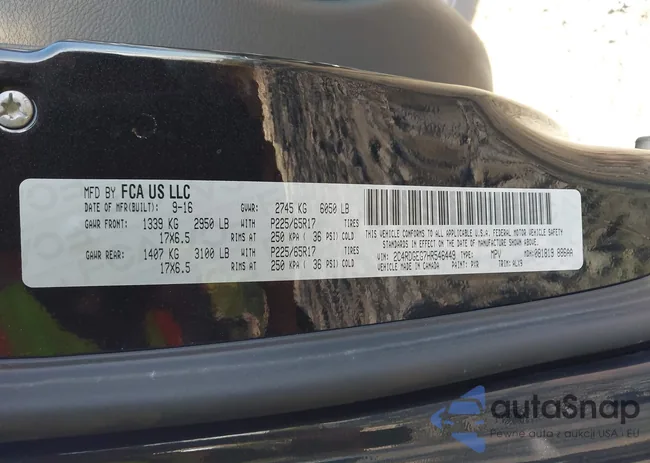 2C4RDGEG7HR546449: 43300409