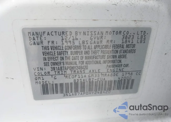 3N1AB7AP0HY248420: 43300475