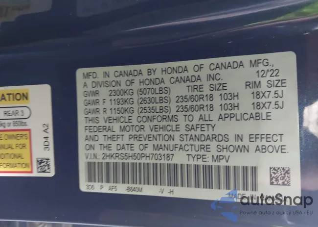 2HKRS5H50PH703187: 43301874