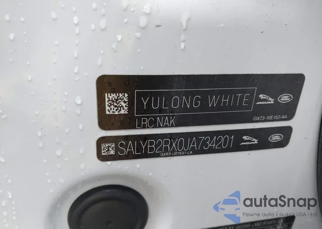 SALYB2RX0JA734201: 43301946