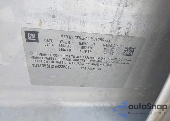 1G1JD5SHXE4235815: 43302210