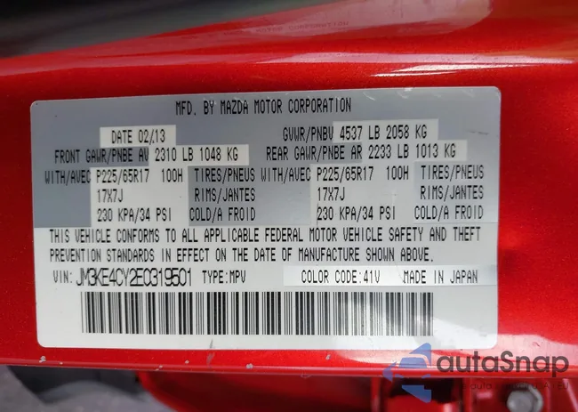 JM3KE4CY2E0319501: 43302955