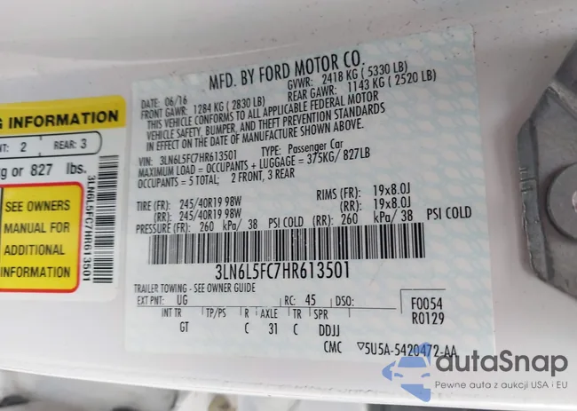 3LN6L5FC7HR613501: 43302724