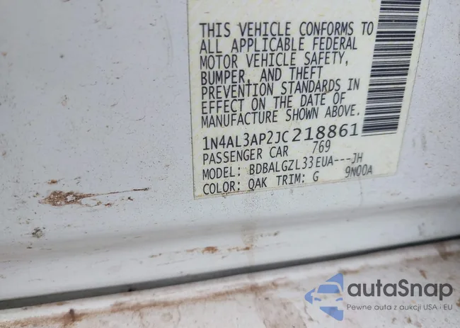1N4AL3AP2JC218861: 43303824