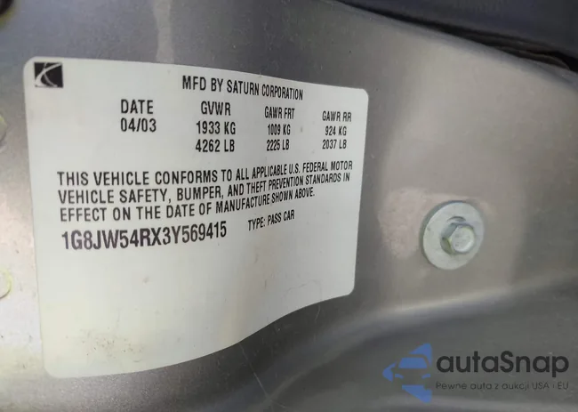 1G8JW54RX3Y569415: 43303863