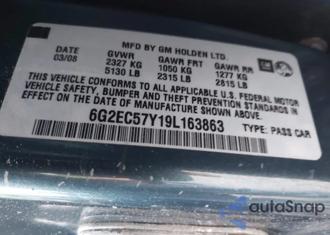 6G2EC57Y19L163863: 43304098