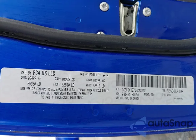 2C3CDXJG7JH249242: 43304266