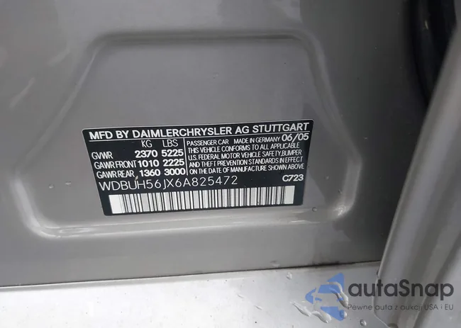 WDBUH56JX6A825472: 43303424