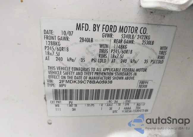 2FMDK39C78BA05938: 43303463