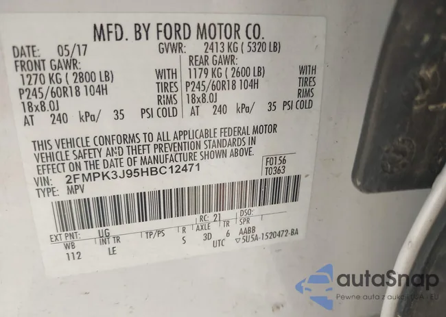 2FMPK3J95HBC12471: 43304860