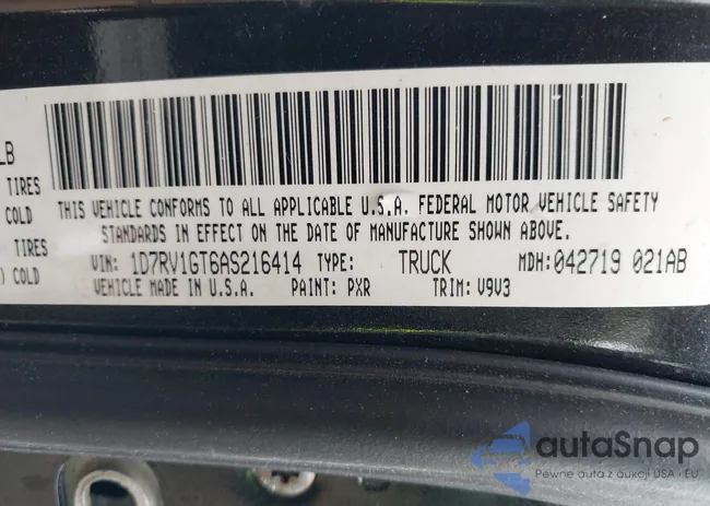 1D7RV1GT6AS216414: 43304863