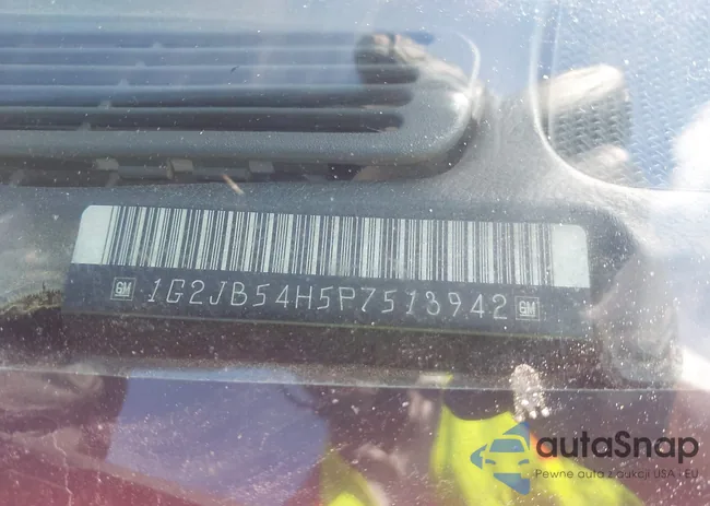 1G2JB54H5P7513942: 43304962