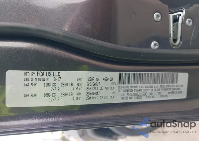 3C4NJDBB2JT155243: 43305317