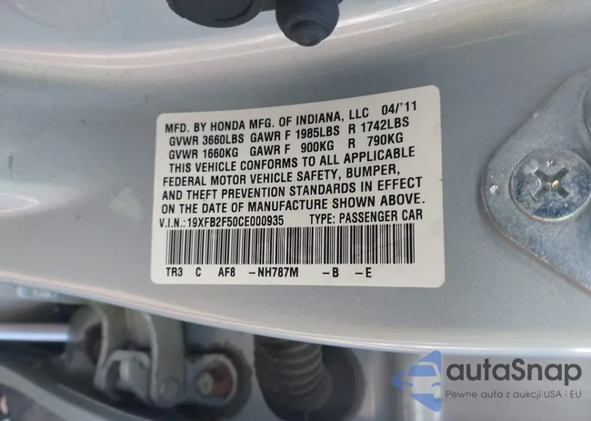 19XFB2F50CE000935: 43305340