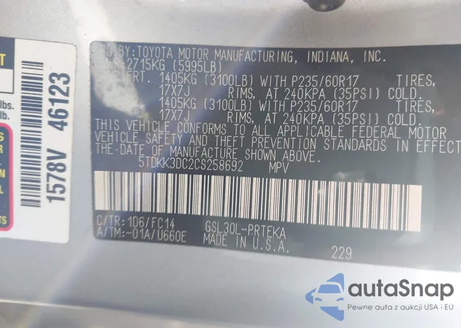 5TDKK3DC2CS258692: 43305363