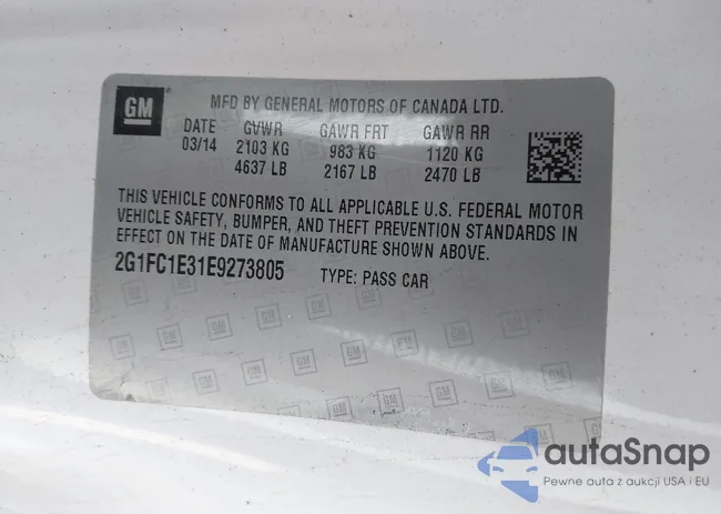 2G1FC1E31E9273805: 43304572