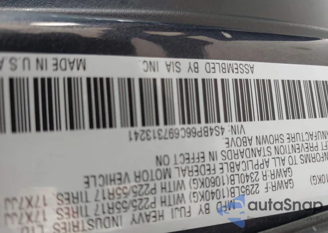 4S4BP66C697313241: 43304720