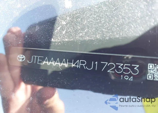 JTEAAAAH4RJ172353: 43305818