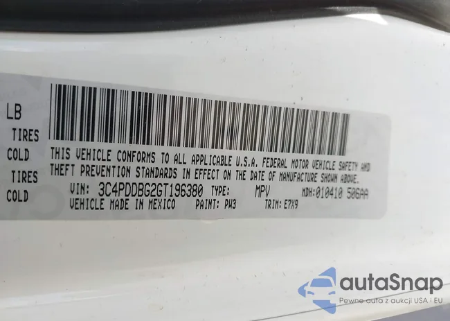 3C4PDDBG2GT196380: 43306358