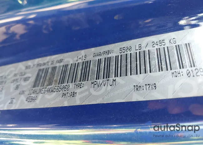 1C4HJXEG4KW565060: 43305483