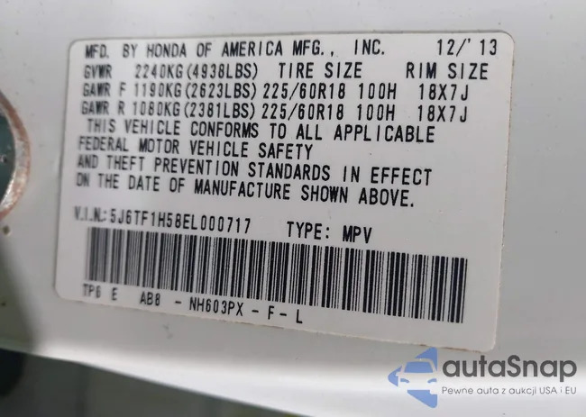 5J6TF1H58EL000717: 43305616