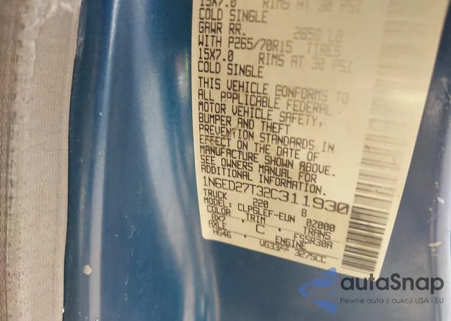 1N6ED27T32C311930: 43307018