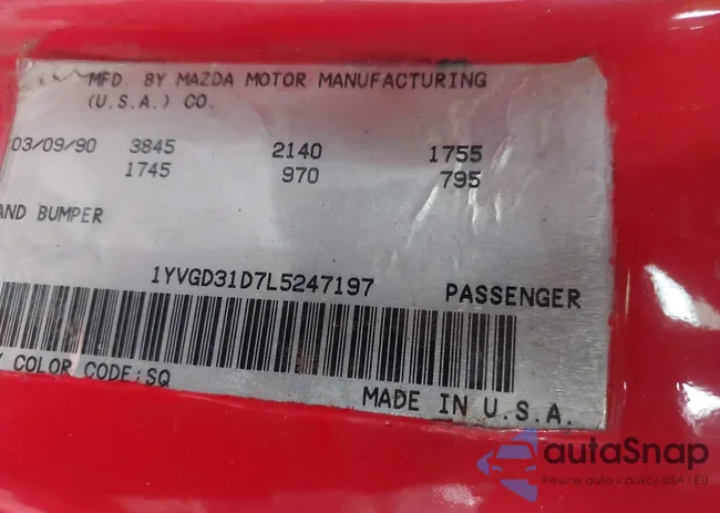 1YVGD31D7L5247197: 43306593