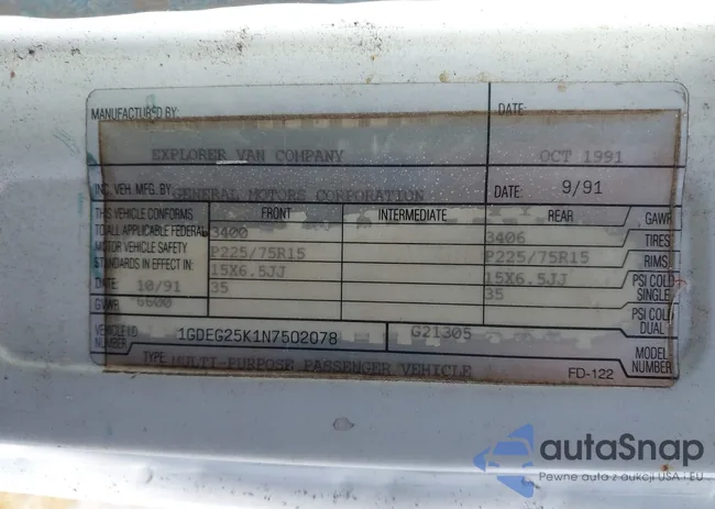 1GDEG25K1N7502078: 43306603