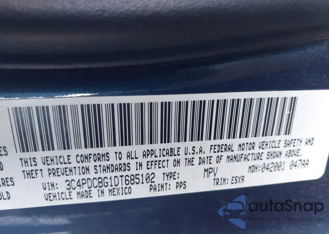 3C4PDCBG1DT685102: 43306618