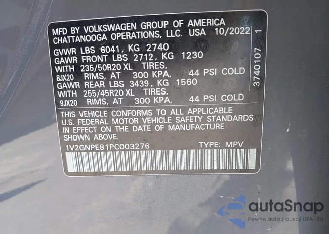 1V2GNPE81PC003276: 43308058