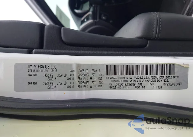 1C4RJFCT6JC222684: 43308148