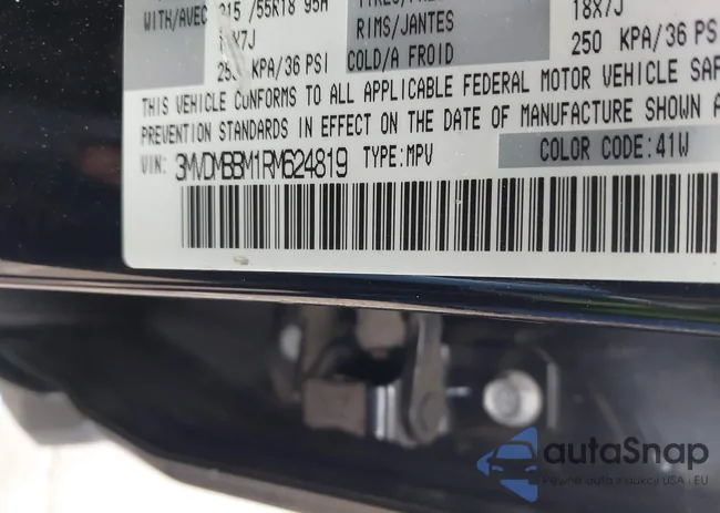 3MVDMBBM1RM624819: 43308252