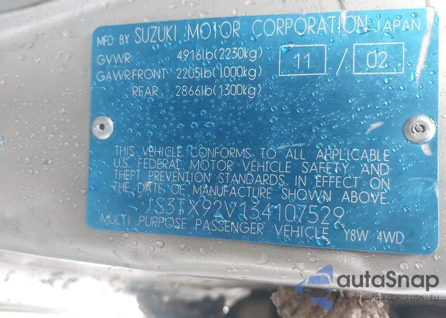 JS3TX92V134107529: 43308268