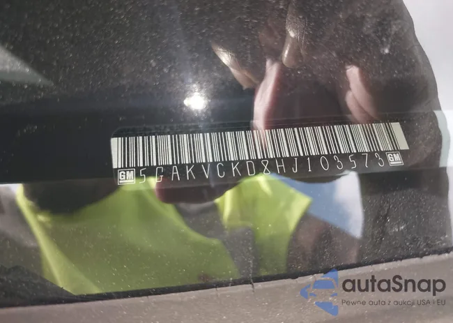 5GAKVCKD8HJ103573: 43307384