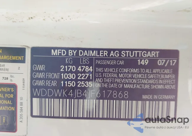 WDDWK4JB4JF617868: 43308890