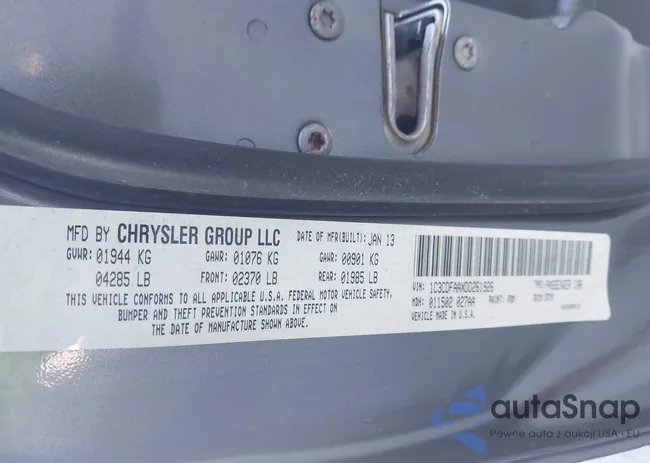 1C3CDFAAXDD261926: 43308994