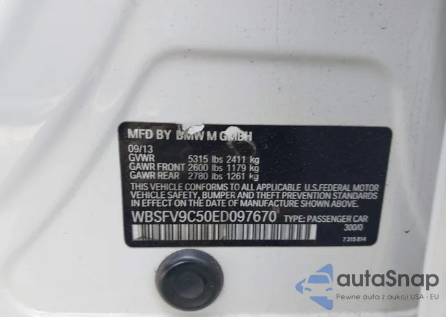 WBSFV9C50ED097670: 43309299