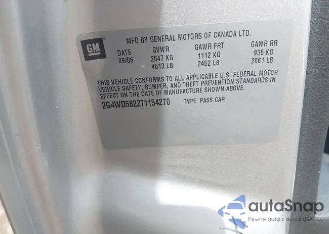 2G4WD582271154270: 43308498